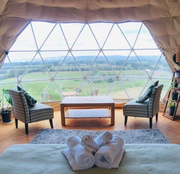 1 Waipu Off-Grid Eco Seaview Geodesic Glamping Dome Ξενοδοχείο Εξωτερικό φωτογραφία